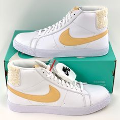 These Nike Blazer Mid Sneakers Are Brand New! They Have Never Been Worn And Are In Perfect Condition. They Will Come In The Original Box. Style Code: Cj6983 102 It Will Be Shipped Out The Same Day It Is Ordered. Contact Me If You Have Any Questions Or Concerns And I Will Be Happy To Answer! We Offer Discounts On Bundles, So Be Sure To Check Out Our Store! :) Jordan 1 Mid Red, Nike Sb Alleyoop, Nike Sb Zoom Blazer Mid, Nike Sb Blazer, Mid Sneakers, Nike Presto, Nike Vapormax, Nike Blazer Mid, Nike Blazers Mid