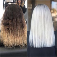 Platinum Card Hair, Sombre Hair Color, Sombre Hair, Platinum Card, Bright Blonde Hair, Silver Hair Color