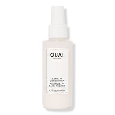 Leave In Conditioner - OUAI | Ulta Beauty Oui Leave In Conditioner, Preppy Hair Care Products, Quai Leave In Conditioner, Good Smelling Hair Products, Quai Hair Products, Oui Hair Products, Haircare Products Aesthetic, Ouai Aesthetic, Ouai Shampoo And Conditioner