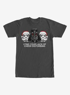 Starwars Christmas, Star Wars Hoth, Christmas Tree Ugly Sweater, Destroyed T Shirt, Cheer Tshirts, Star Wars Quotes, Star Wars Men, Star Wars Christmas, Tie Fighter