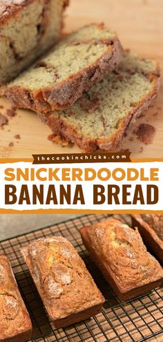 Here's a quick bread recipe for your fall baking ideas! It's a unique twist on a moist homemade banana bread. Packed with cinnamon sugar goodness, this is the BEST Snickerdoodle Banana Bread. The perfect morning breakfast this season! Banana Bread Best Ever, Super Easy Banana Bread Recipe, Snicker Doodle Banana Bread Recipe, Banana Nut Bread Recipe Mini Loaves, Best Fall Bread Recipes, Banana Bread Recipe Unique, Banana Bread Without Nuts Recipes, Six Sisters Banana Bread, Yummy Banana Recipes