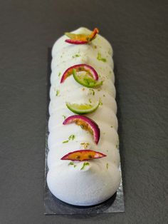 a long piece of food that has been made to look like something