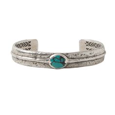 John Varvatos Mens Bracelet TURQUOISE STONE CUFF in Sterling Silver Silver Mens Bracelet, Simple Cuff Bracelet, Mens Designer Jewelry, Gothic Bracelet, Black Leather Necklace, King Baby, Mens Bracelet Silver, Braided Bracelet, John Varvatos