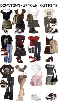 What should I do next? #downtowngirl #uptowngirl #swiftie #outfitinspo #fashion #outfitideas Rock Band Style Outfits, Poetry Outfit Style, Outfits Put Together, What Do I Wear, Downtowngirl Outfit Ideas, Downtown Style, Down Town Outfits, Downtown Clothes, Downtown Girl Autumn Outfits