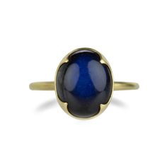 Gabriella Kiss 18k Oval Spectrolite Cabochon Ring | Quadrum Gallery Anthony Lent, Gabriella Kiss, Hudson Valley Ny, Love Token, Ring Ideas, Cabochon Ring, Snake Ring, 18k Yellow Gold Ring, Eye Ring