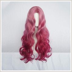 WAPBENG European and American Color Harajuku High Temperature Silk Cos Wig Pink Can Be Dyed Womens Wigs Lovely Fashion Curly Cosplay Wigs Pink Wig, Womens Wigs, Cosplay Wigs, High Temperature, Character Inspiration, Harajuku, Wigs