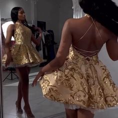 Gold Mini Dress W Tulle! Gives Princess Vibes!! Worn Once Birthday Dresses Gold, Gold Maid Of Honor Dress, Gold Dama Dresses, Gold Goddess Makeup, Short Gold Dress, Gold Birthday Dress, 21 Bday Ideas, Dresses For Homecoming, Dress For Homecoming