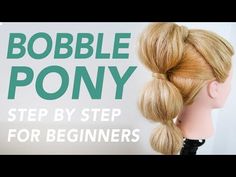 How To Bubble Ponytail, How To Do Bubble Braids Step By Step Video, Bubble Braid Ponytail Tutorial, Bubble High Ponytail, How To Do Bubble Ponytail, Big Bubble Ponytail, Bubble Ponytail Tutorial, Poof Ponytail, Bubble Pigtails Tutorial