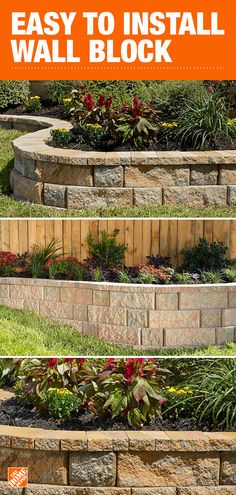 the steps are made out of stone and have plants growing in them