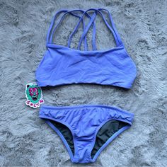 Jolyn Nwt Women’s Two Piece Bikini Bathing Suit/Swimsuit Size L Top And M Bottom Purple *Willing To Sell Separate, If Needed Cute Summer Shirts, Suit Swimsuit, Swim Suit, Summer Shirts, Bathing Suit, Purple Color, Womens Swim, Bathing Suits, To Sell