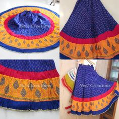 #clothing #women'sclothing #skirts #circleskirt #indianlehenga #skirt #printedcotton #loosefitbottoms #longskirt #maxiskirt #jupe #dancecostume #danceskirt #shiptofrance #skirts #circleskirts #bohoskirts #indianskirts #danceskirts #bollywooddance Traditional Multicolor Maxi Skirt, Festive Multicolor Cotton Skirt, Traditional Long Yellow Skirt, Festive Yellow Long Skirt, Bohemian Cotton Lehenga With Block Print, Long Skirt For Festivals, Yellow Long Wrap Skirt, Skirt Lehenga, Women Circle