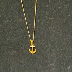 Ships Anchor Necklace Ship Anchor, Anchor Necklace, Womens Jewelry Necklace, Gold Necklace, Jewelry Necklaces, Womens Sizes, Women Jewelry, Necklaces, Ships