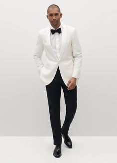 Men's Ivory White Shawl Lapel Tuxedo Jacket | Made-to-Order Suits for Weddings & Events Tuxedo Italian, Burgundy Tuxedo Jacket, White Dinner Jacket, White Tuxedo Jacket, White Tie Event, Groomsmen Tuxedos, White Tux, Burgundy Tuxedo, White Shawl