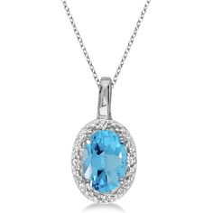 Diamond Pendant Jewelry, Silver Jewellery Online, Handcrafted Silver Jewelry, Blue Topaz Necklace, Blue Topaz Pendant, Topaz Pendant, White Gold Chains, Gold Diamond Jewelry, Necklace Diamond