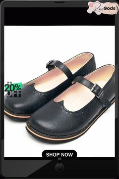 Women Vintage Casual Soft Loafers Flat Mary Janes For School In Spring, Spring Flat Mary Janes For School, Spring School Mary Janes Flats, Spring School Flat Mary Janes, Casual Closed Toe Mary Janes For Fall, Casual Mary Janes Closed Toe For Fall, Casual Mary Janes For Fall With Closed Toe, Spring Vintage Slip-on Mary Janes, Casual Mary Janes For School With Closed Toe