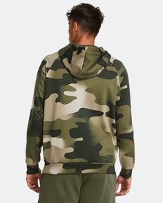 Ultra-soft cotton-blend fleece with brushed inside for extra warmth|Front kangaroo pocket|Ribbed cuffs & bottom hem Warriors Game, Shirts For Leggings, Bridge Building, Hoodie Green, Green And Khaki, The Brave, Colorful Hoodies, Kangaroo Pocket, Kangaroo