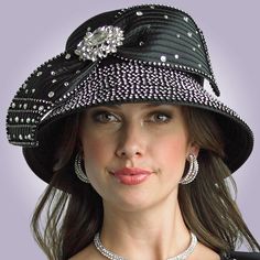 Lily And Taylor Hat H449-QS Clearance Church Suits And Church Dresses Fall and Holiday 2024. Perfect item for church events or any special occasions. Elegant Evening Holiday Hats, Elegant Adjustable Hat For The Holidays, Elegant Adjustable Hat For Holidays, Elegant Adjustable Holiday Hat, Adjustable Holiday Evening Hat, Adjustable Formal Hat For Holidays, Elegant Rhinestone Hat For Spring, Classic Fitted Party Hats, Formal Rhinestone Hats For Kentucky Derby