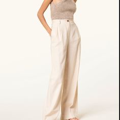 Reposhing This Item I Purchased From @Jennylam. Loved It, But Ready To Rotate For Something New. Questions? Leave A Comment Below! Aylin Koenig, Linen Wide Leg Pants, Wide Leg Linen Pants, Leg Pants, Something New, Wide Leg Pants, Pant Jumpsuit, Wide Leg, Pants For Women