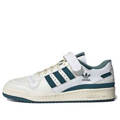 Adidas originals Forum 84 Low OG Noble Green GX4536 Copenhagen Clothes, Shell Glasses, Estilo Streetwear, Adidas Forum, White Shoes Sneakers, Limited Edition Sneakers, Green Sneakers, Hype Shoes, Shoe Inspo