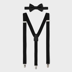 Complete your look with a touch of dimension and style with this Herringbone Stretch Suspenders from Goodfellow & Co™. The herringbone suspenders boast a Y-shaped design at the back along with a bow tie, adding a dash of timeless charm to your ensemble. The suspenders have stretch that provides flexibility as you take on your busy day. Whether you’re rocking a suit or getting ready for a wedding, this suspenders and bow tie set will be a go-to pick for any occasion. Goodfellow & Co™: Where style Classic Fitted Suit And Tie Accessories With Suspenders, Elegant Black Belts And Suspenders For Business, Classic Suspenders For Black Tie Events, Classic Suspenders For Suit And Tie At Party, Classic Black Belts And Suspenders For Party, Classic Black Adjustable Suit And Tie Accessories, Classic Fitted Belts And Suspenders With Adjustable Straps, Black Belts And Suspenders With Adjustable Straps, Fitted Black Belts And Suspenders For Party