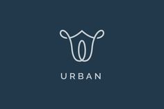 the logo for urban, a company that sells products to people in their 20ss