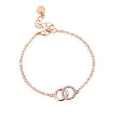 Fashion Element: Round Style: Europe and America Bracelets Gold Diamond, Double Ring, Copper Plated, Diamond Bracelets, Gold Gold, Real Gold, Ring Bracelet, Earring Necklace, Ring Necklace