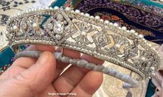 Tiara Mania Poltimore Tiara, King And Queen Crowns, Crown Princess Victoria, Crystal Tiaras