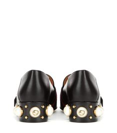 Gucci GG Mid Heel Loafer - Luxury Next Season Mid Heel, Heeled Loafers, Calf Leather, The Row, Loafers, Gucci, Heels, Leather