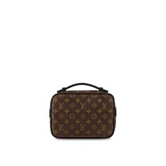 LOUIS VUITTON® - S Lock Messenger - Monogram Matte Black Hardware, Louis Vuitton Official, Ultra Modern, Black Hardware, Men's Collection, Monogram Canvas, Leather Handle, Louis Vuitton Damier, Messenger Bag