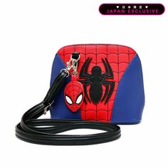 Loungefly Marvel Collab Shoulder bag Marvel Comics Spider-Man Japan Limited Rare Description +++ Product Features +++ Condition: NEW Size: 16cm×21cm×8cm/Shoulder strap 73-135 cm JAPAN EXCLUSIVE ★Spider-Man shoulder bag★ A shoulder bag with a bold arrangement of Marvel's Spider-Man. The charm of Spider-Man is the point. It is a cute item that can be an accent for your outfit. The inside fabric is designed with the Marvel logo. Thank you for looking at my items. I am a seller who sells a lot of gr Lounge Fly, Spider Man Costume, Man Japan, Spiderman Costume, Marvel Logo, Mini Backpacks, Loungefly Bag, Mini Crossbody Bag, Isle Of Man