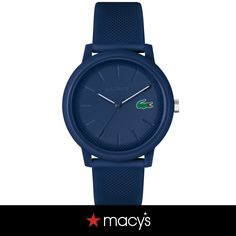 in stock Blue Casual Watch With Round Dial, Casual Blue Watch With Round Dial, Casual Blue Watches With Round Dial, Lacoste Men, 12 12, Design Details, Pick Up, In Store, Buy Online