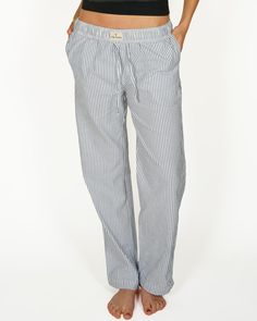 Pinstripe White and Navy Trouser – Tom's Trunks Toms Trunks, Pinstripe Trousers, Clothes Wishlist, Classic Trousers, Linen Trousers, Out And About, Guinea Bissau, British Indian, Lounge Pants