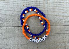 Houston Astros Bracelet Baseball Bracelet Astros Baseball Sports Team Bracelet Beaded Bracelet Custom Team Bracelet - Etsy Astros Bracelet, It Band Stretches, Team Bracelets, Baseball Bracelet, Astros Baseball, Letter Beads, Bracelet Beaded, Seed Bead Bracelets, Craft Time