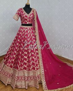 Made to Order/Measurement/Custom Order Lehenga - Color : Rani pink  - Fabric : Pure Banarasi Silk - Fully flared paneled lehenga -   Pure Banarasi meenakari Silk - Drawstring closure with Tassels - - It can be customize in any design or size  PLEASE NOTE: BUYERS ARE RESPONSIBLE FOR ANY CUSTOMS AND IMPORT TAXES THAT MAY APPLY. This is a made to order product. If you opt for 'Made To Measurement Option', we will provide a measurement template and you can share the measurements likewise. If you want to opt for 'Standard Size', Please refer to the size chart provided in the listing. Shipping: Standard Shipping is done by DHL ecommerce and it mostly takes 2 to 3 weeks to deliver after dispatch. Express Shipping is done by DHL express and it mostly delivers within a week after dispatch. Fabric C Choli Design For Lehenga, Fitted Banarasi Silk Lehenga With Meenakari Detail, Fitted Banarasi Silk Lehenga With Meenakari, Pink Lehenga With Dori Work In Art Silk, Fitted Meenakari Lehenga For Navratri, Fitted Lehenga With Meenakari For Navratri, Pink Art Silk Lehenga With Dori Work, Pink Art Silk Lehenga For Reception, Pink Art Silk Choli For Reception