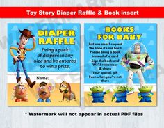 two books for baby with toy story characters