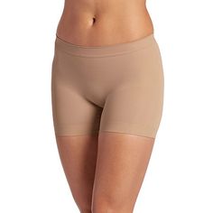 Features: Seamless, Tag FreeClosure Type: Full ElasticConcerns: Hips + ThighsSupport: Light SupportFiber Content: 85% Nylon, 12% Spandex, 3% CottonFabric Description: MicrofiberBack Panel Fiber Content: 85% Nylon, 12% Spandex, 3% CottonFront Panel Fiber Content: 85% Nylon, 12% Spandex, 3% CottonSide Panel Fiber Content: 85% Nylon, 12% Spandex, 3% CottonCare: Line Dry, Machine WashCountry of Origin: Imported Beige Seamless Short Leg Bottoms, Shapewear Slip, Slip Shorts, Shapewear, Spandex, The Originals, Gifts