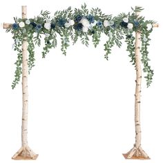 PRICES MAY VARY. COLOR INSPIRED: Evoke a romance french coast atmosphere with the navy blue coastal inspiration of dusty blue and navy. Capture your dazzling wedding ceremony backdrop decorations with Ling’s exquisite wedding arch flowers kit. FIT ON ARCH: Tailored for decorating 6' W x 6.5" H arch stand or chuppah as photography show. Floral swags curve hanging on the arch or chuppah, measuring about 6.56ft L x 15.75 "W(after fully stretch). NEVER WILTED: Substitute for costly fresh flowers and Sweetheart Table Backdrop, Outdoor Wedding Backdrops, Holiday Wedding Decor, Fall Wedding Arches, Garden Wedding Centerpieces, Backdrop Floral, Reception Backdrop, Feuille Eucalyptus, Wedding Arch Flowers