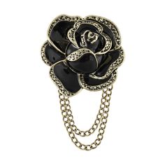 PRICES MAY VARY. ♣High Quality Material♣: 14K Gold Brooch,Black Brooches for Women,Alloy.It is Low-key and Generous,and Does not Contain any Harmful Metals. ♣Elegant Beautiful Brooch Size♣: Brooch Length 0.67'',Width 0.67'',Weight15.4g.Due to Measurement Differences,Results May Varie. ♣Premium Hand-made♣: Premium Black Flower Brooch,Combined with Many Shining Rhinestones and a lot of Glistering Crystals,can add some Novelty and Charm to your Clothes,Leaving a Deep and Beautiful Impression,Making Gold Brooch, Fashion Wedding, Gold Brooches, Black Flower, Rhinestone Brooches, Gothic Jewelry, Large Flowers, Flower Brooch, Christmas Halloween