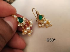 Earrings Light Weight Gold, 2 Grams Gold Earrings Designs Latest, Gold Earrings Designs Latest, 2 Grams Gold Earrings, 2 Grams Gold Earrings Designs, Ear Rings Gold, Simple Jewelry Earrings, Gold Ear Rings, Daily Wear Earrings