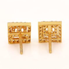 ⚫ This earrings made with natural diamonds in solid 14k yellow gold, ⚫ Solid 14k Yellow Gold Stud Earrings Pave Diamond Jewelry ⚫ Stud Earrings, Gold Earrings, Diamond Earrings, Fine Jewelry, Handmade Earrings ⚫ Special customize for mother's day, Anniversary, Birthday Gift, Valentine, Mother's Day Christmas. ⚫ Item Details: Gross Weight:- 2.797 Grams 14k Yellow Gold Weight:- 2.675 Grams Diamond Weight:- 0.61 Ct. Item Size:- 12 x 9 MM Item SKU:- AEOS-2020 Please let us know if you required in ot Formal Gold Diamond Cut Cluster Earrings, Luxury Yellow Gold Cluster Earrings For Anniversary, Formal Yellow Gold Cluster Earrings With Cubic Zirconia, Formal Yellow Gold Cubic Zirconia Cluster Earrings, Formal 14k Gold Earrings With Screw Back, Classic Hand Set Yellow Gold Diamond Earrings, Classic Hand Set Yellow Gold Earrings, Gold Diamond Cluster Earrings For Formal Events, Gold Diamond Cluster Earrings For Formal Occasions