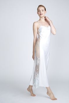 The Rya Collection is the brainchild of Persian-American Flora Nikrooz, an industry veteran with an incredible eye for spectacular details ranging from sweet to sultry. Made in China 100% Polyester Body Details, Flora Nikrooz, Charmeuse Fabric, Satin Hands, Lace Side, Neck Lace, Gorgeous Gowns, Lace Panelled, Long Gown