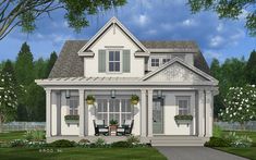 3 Beds, 2 Baths, 2 Stories, 0 Car Garage, 2516 Sq Ft, Modern Farmhouse House Plan. 2 Bed 2 Bath Floor Plan Cottage, 2 Story Cottage House Plans Layout, 2 Story Square House Plans, Cute Cottage House Plans, Small 2 Story Farmhouse Plans, Coastal Cottage Floor Plans, Rear Entry Garage House Plans, Cottage Floor Plans Two Story, Small Family Home Floor Plans