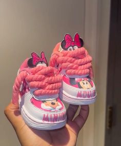 All sizes available. If you don't see your kids size message me! Infant Boy Shoes, Plus Size Birthday Outfits, Custom Baby Shoes, Custom Kids Clothes, Girls Shoes Teenage, Bedazzled Shoes Diy, Minnie Mouse Birthday Theme, Luxury Baby Clothes, Toddler Themes