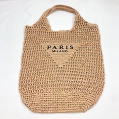 Travel in style with these adorable knit mesh tote bags! Choose from 6 fun, fashionable colors and look chic whether you're headed to the beach or buying groceries. Their lightweight, soft textured bags with lovely colors makes them perfect for everyday use. So go ahead, get your Paris Milk Cotton Knit Mesh Tote, and get to-toting! SIZE: W40 cm x H64 cm (W16" x H25") Gender: WOMEN Item Type: Handbags, Shopper Totes Main Material: Milk Cotton Interior: No Pocket Decoration: Letter Double Showers, Mesh Tote Bag, Leather Hobo Handbags, Knit Mesh, Boho Purses, Boho Bags, Straw Bags, Buying Groceries, Travel In Style