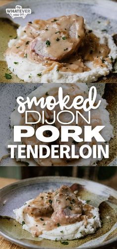 Traeger Dijon Pork Tenderloin