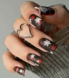 Finger Nail Art, Nail Stuff, Christmas Nails, Nail Art, Nails, Christmas, Art, Nail Arts