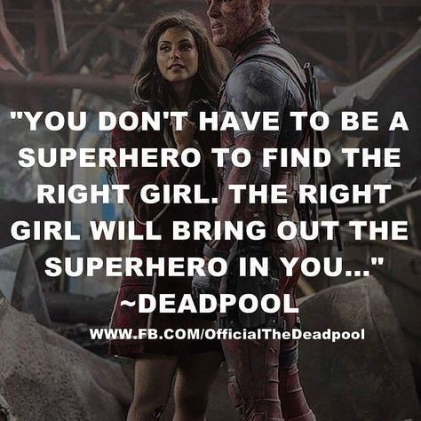 Quote of the day #quote #deadpool #love - Visit now to grab yourself a super… Deadpool Love Quotes, Deadpool Quotes, Superhero Inspiration, Deadpool Love, Superhero Quotes, Deadpool Funny, Deadpool Wallpaper, Quote Wallpaper, Marvel Artwork