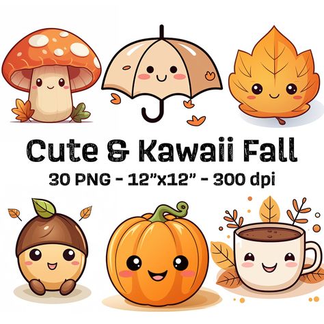 Pumpkin Tree, Fall Drawings, Fall Clipart, Fall Items, Fall Projects, Autumn Decor, Kawaii Drawings, Coffee Lover Gifts, Doodle Drawings