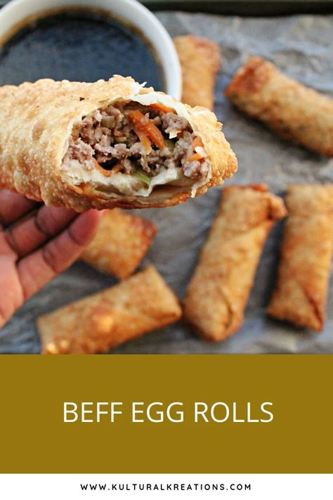 Beef Egg Rolls, Vegetarian Chinese Recipes, Homemade Egg Rolls, Beef Cabbage, Chicken Spring Rolls, Chinese Chicken Recipes, Mapo Tofu, Authentic Chinese Recipes, Egg Roll Recipes