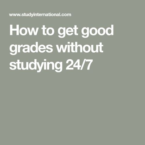 How to get good grades without studying 24/7 How To Get Good Grades, Get Good Grades, Perfect Grade, Pomodoro Technique, Feeling Sleepy, Study Methods, Study Smarter, Exam Papers, How To Get Better